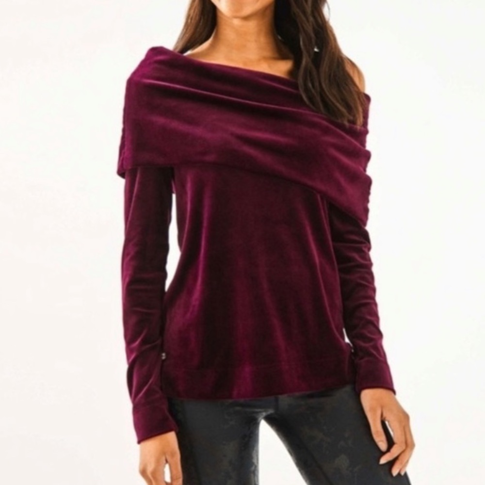 Lilly Pulitzer Velour Belinda Pullover Size M
